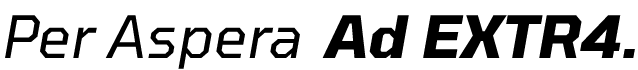 per aspera ad extr4